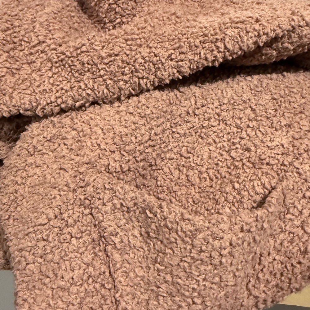 SKIMS Cozy Teddy Sherpa Zip Hoodie & Pants Matching Lounge Set - Picture 11 of 12